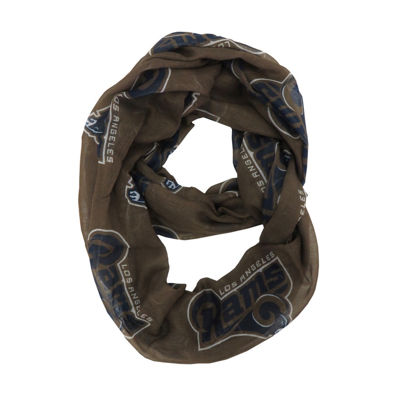 Little Earth Los Angeles Rams Alternate Infinity Style Scarf
