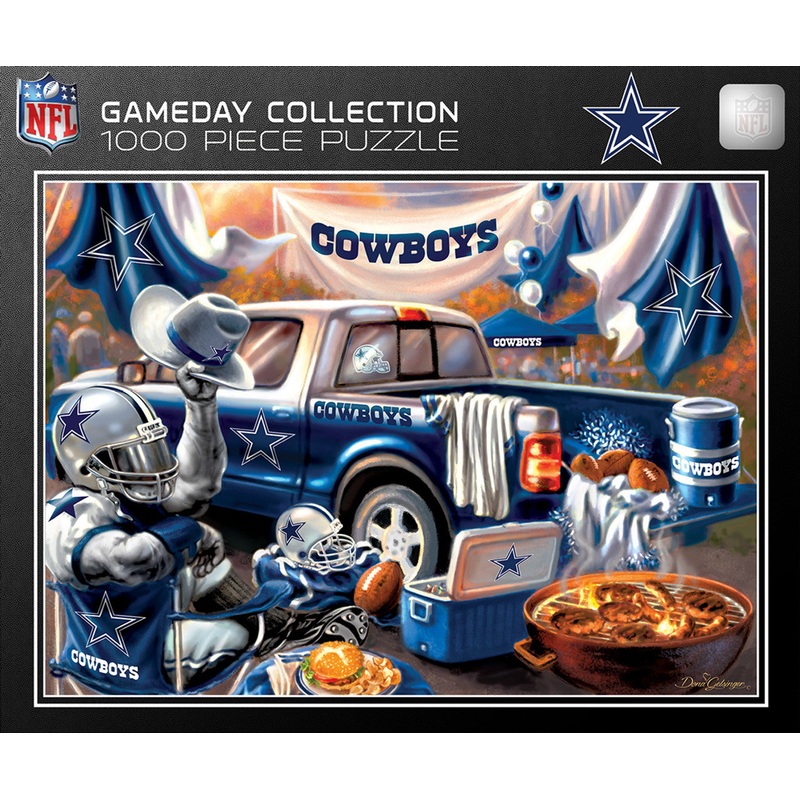 Masterpieces Puzzle Company Dallas Cowboys Gameday Design 1000 Piece Puzzle