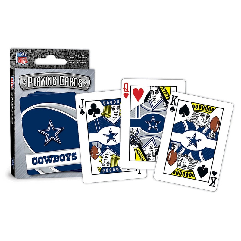 Masterpieces Puzzle Company Dallas Cowboys Logo Playing Cards