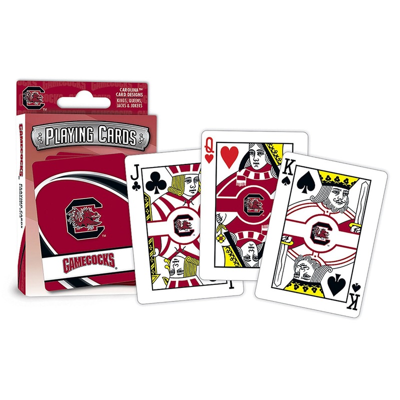 Masterpieces Puzzle Company South Carolina Gamecocks Logo Playing Cards