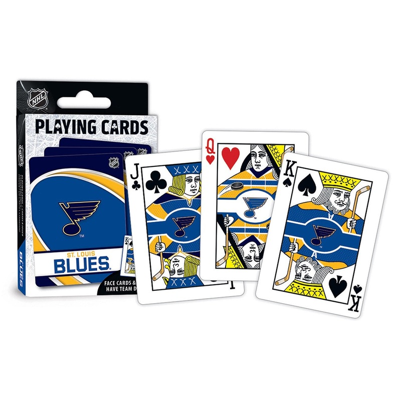 Masterpieces Puzzle Company St. Louis Blues Logo Playing Cards
