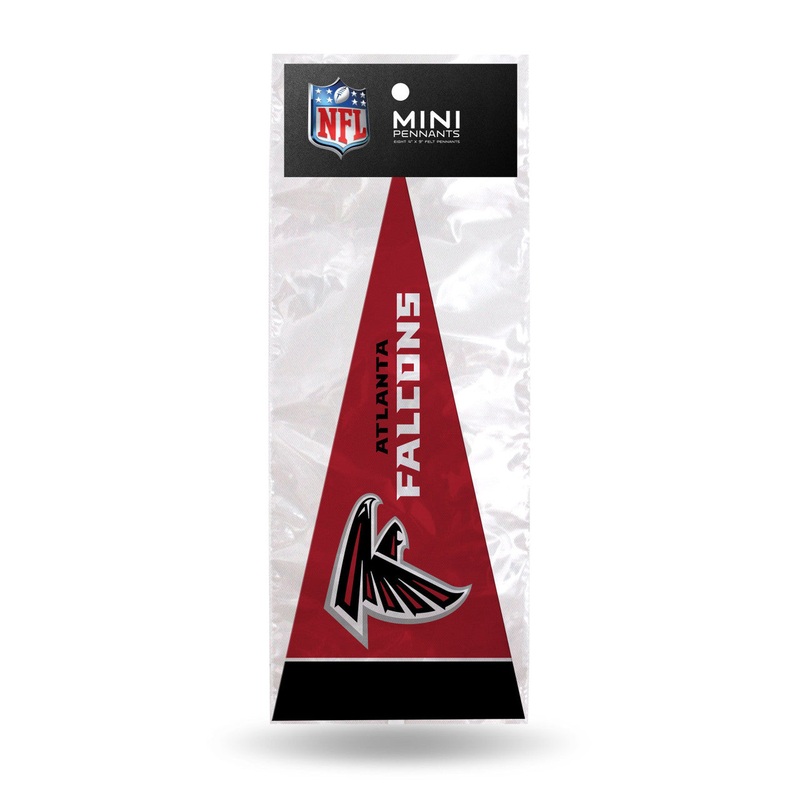 Rico Industries Atlanta Falcons Mini 8 Piece Alternate Pennant Set
