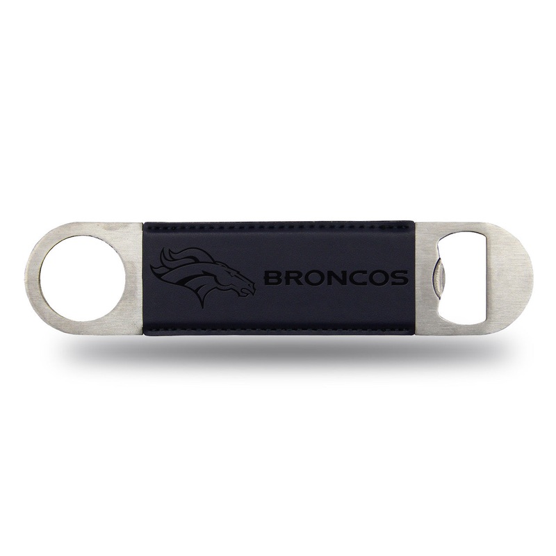 Rico Industries Denver Broncos Laser Engraved Bar Blade Bottle Opener