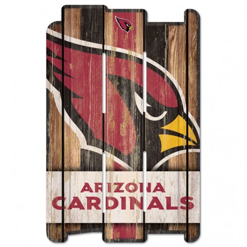 Wincraft Arizona Cardinals Fence Style Wood Sign 11×17