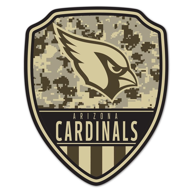 Wincraft Arizona Cardinals Shield Shape Wood Sign 11×14