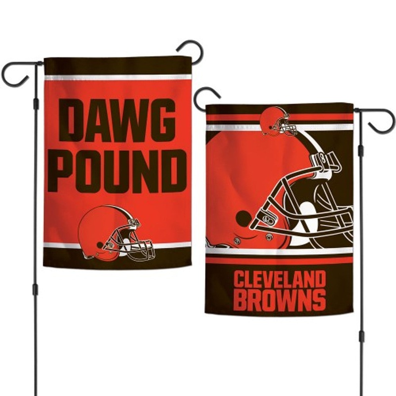 Wincraft Cleveland Browns 2 Sided Slogan Design Garden Style Flag 12×18 – Special Order