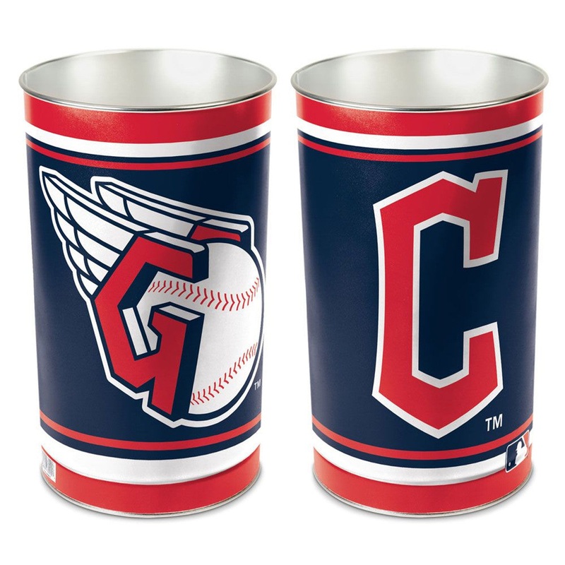 Wincraft Cleveland Guardians 15 Inch Wastebasket