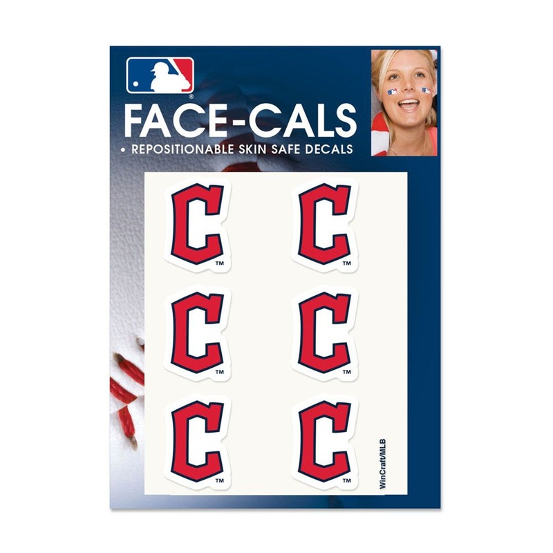 Wincraft Cleveland Guardians Tattoo Face Cals