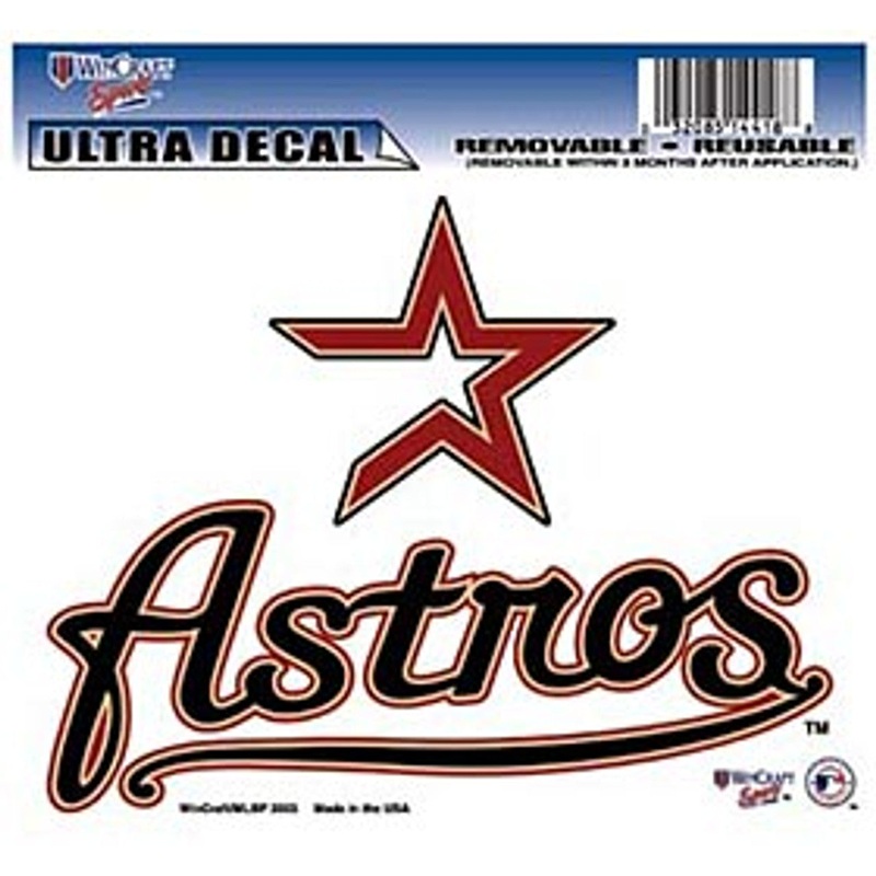 Wincraft Houston Astros Color Multi Use Decal 5×6 – Special Order