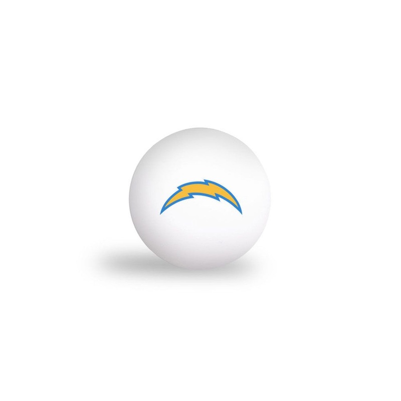 Wincraft Los Angeles Chargers 6 Pack Ping Pong Balls