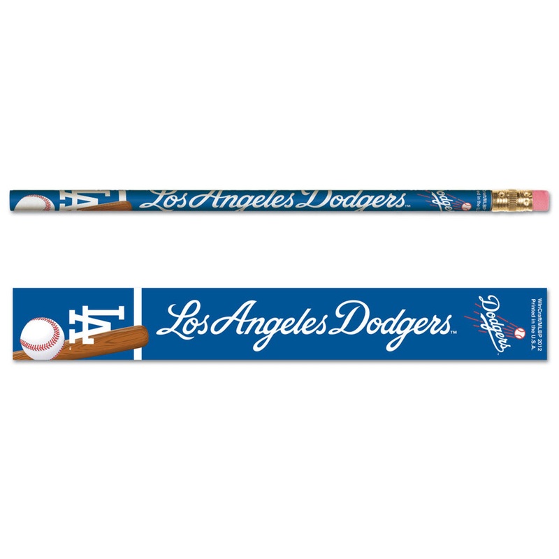Wincraft Los Angeles Dodgers 6 Pack Pencil