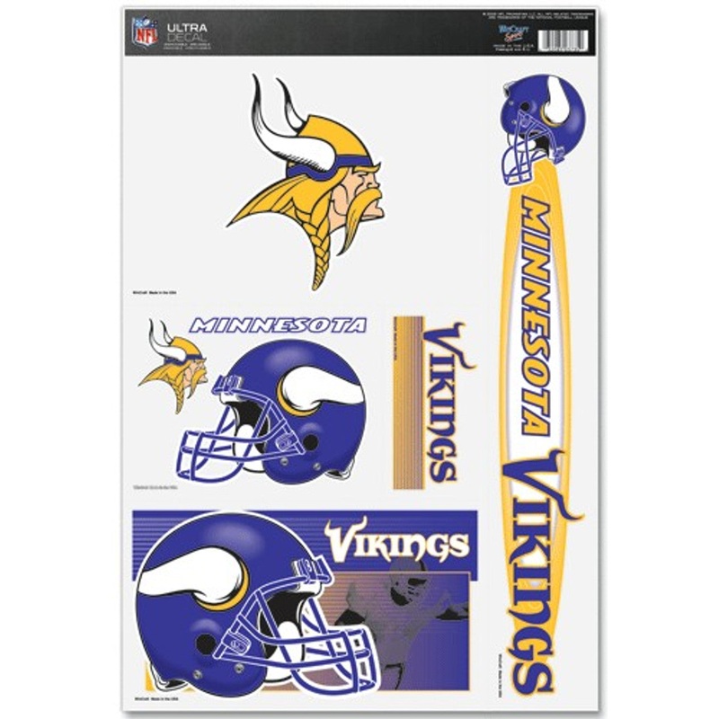 Wincraft Minnesota Vikings Decal 11×17 Ultra
