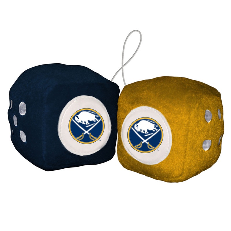 Fremont Die Buffalo Sabres Fuzzy Dice