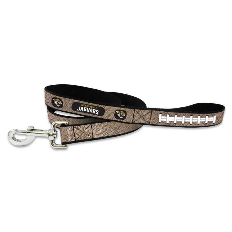 Gamewear Jacksonville Jaguars Reflective Football Pet Leash Size Large