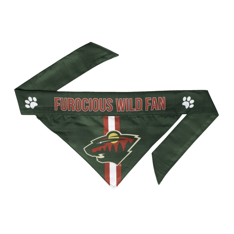 Little Earth Minnesota Wild Pet Bandanna Size Small