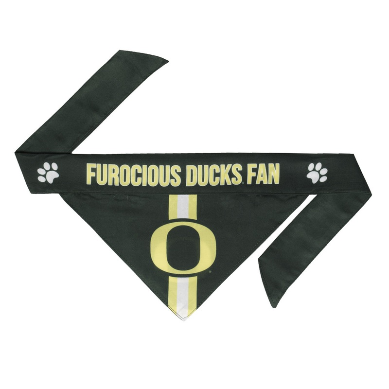 Little Earth Oregon Ducks Pet Bandanna Size XS – Special Order