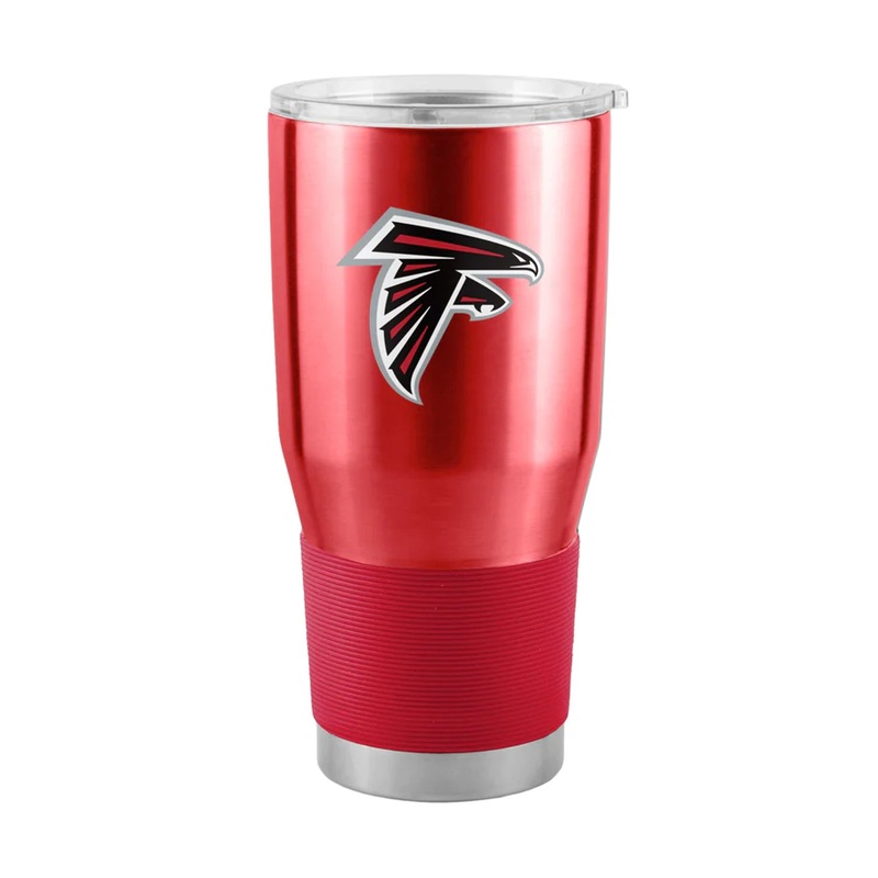 Logo Brands Atlanta Falcons 30oz Stainless Steel Travel Tumbler
