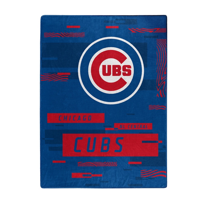 Northwest Company Chicago Cubs Raschel Digitize Design Blanket 60×80