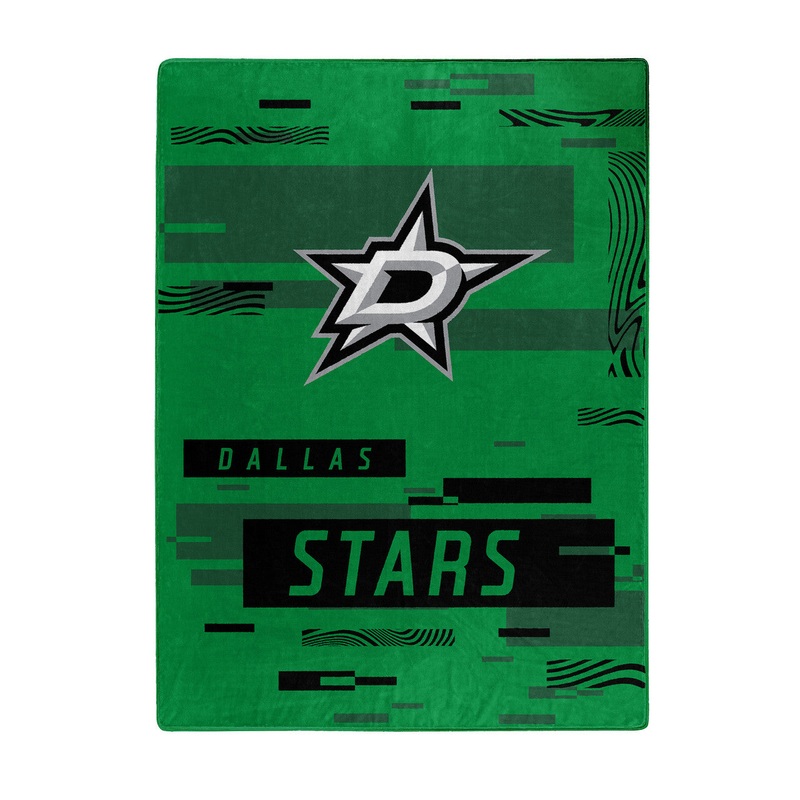 Northwest Company Dallas Stars Raschel Digitize Design Blanket 60×80