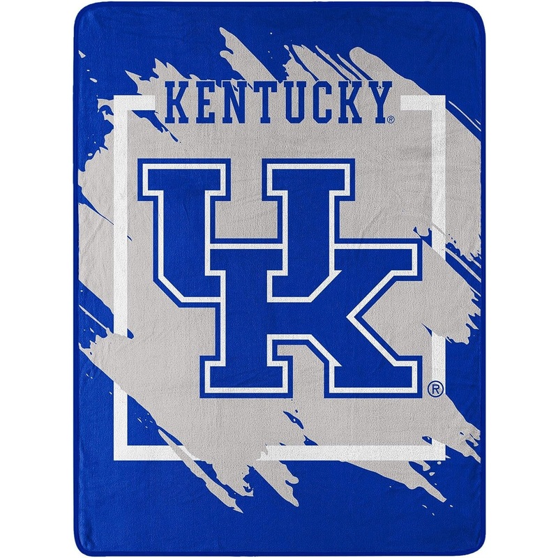 Northwest Company Kentucky Wildcats Micro Raschel Dimensional Design Blanket 46×60