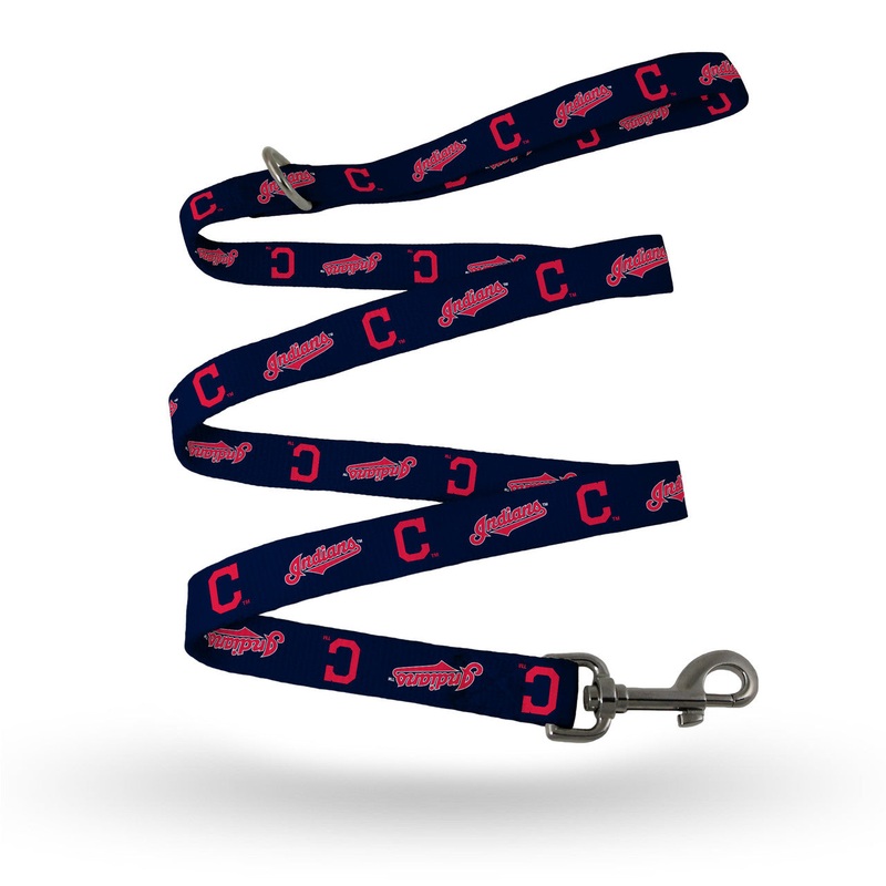 Rico Industries Cleveland Indians Pet Leash Size S/M