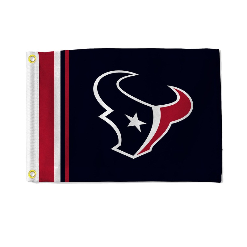 Rico Industries Houston Striped Utility Texans Flag 12×17