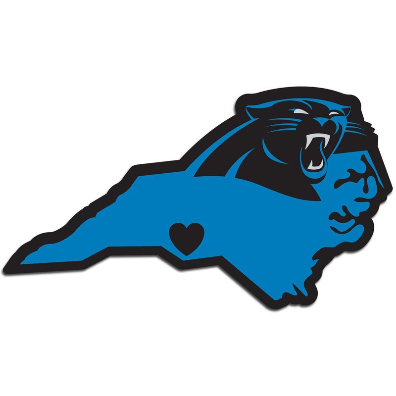 Siskiyou Carolina Panthers Home State Pride Decal