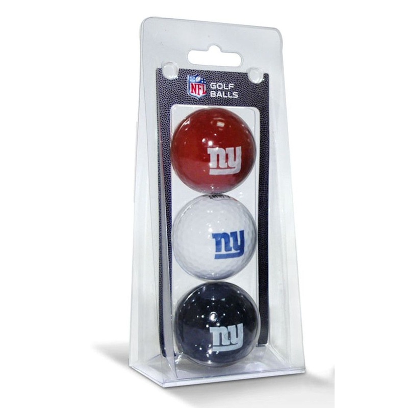 Team Golf New York Giants 3 Pack of Golf Balls – Special Order