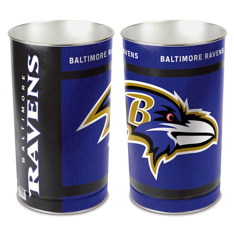 Wincraft Baltimore Ravens 15 Inch Wastebasket