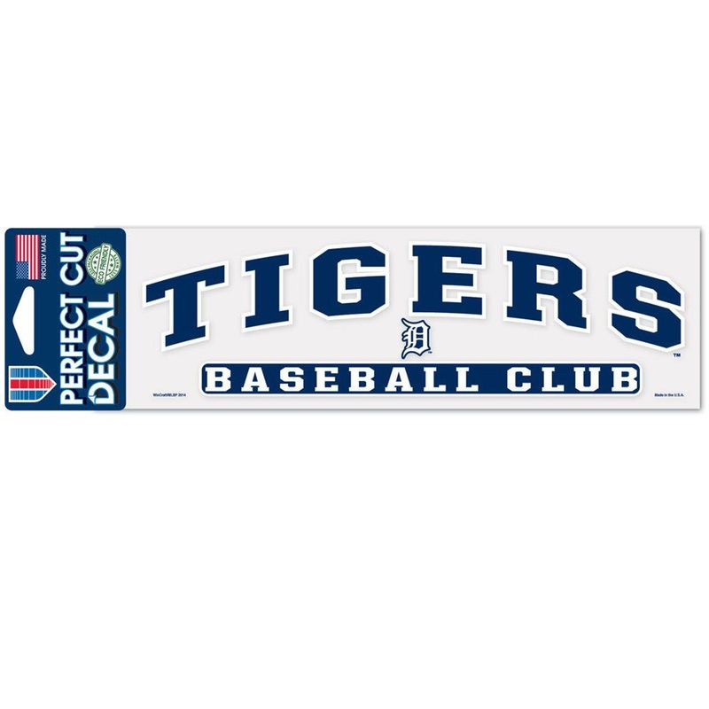 Wincraft Detroit Tigers Color Perfect Cut Decal 3×10