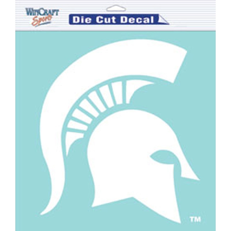 Wincraft Michigan State Spartans White Die Cut Decal 8×8
