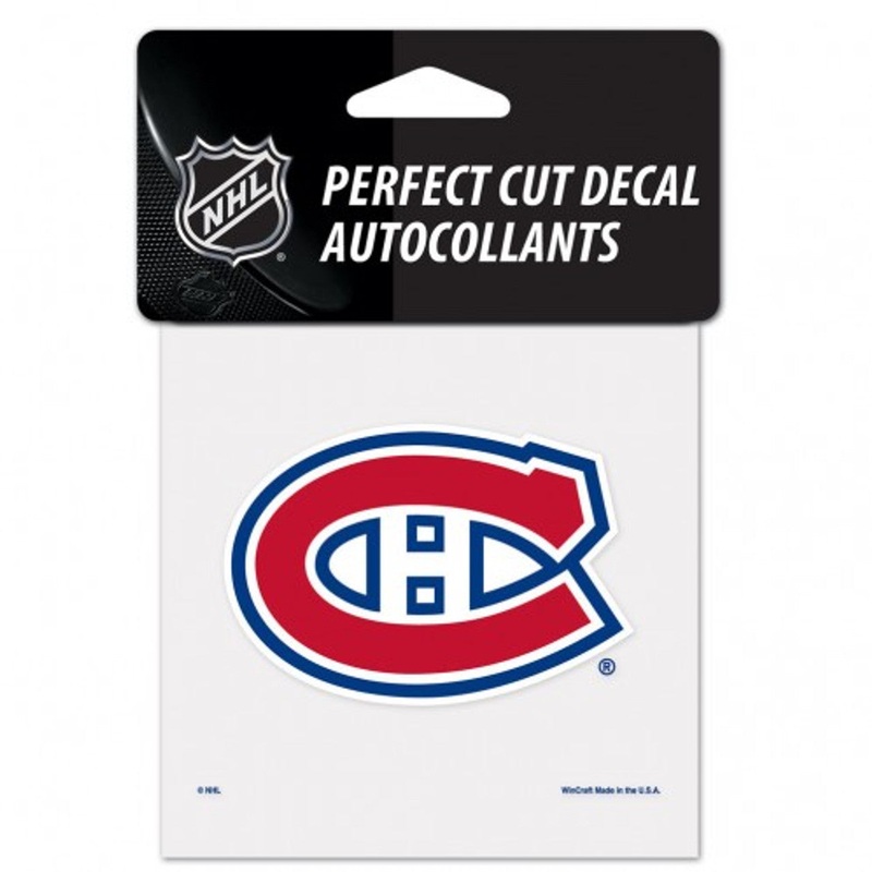 Wincraft Montreal Canadiens Color Perfect Cut Decal 4×4
