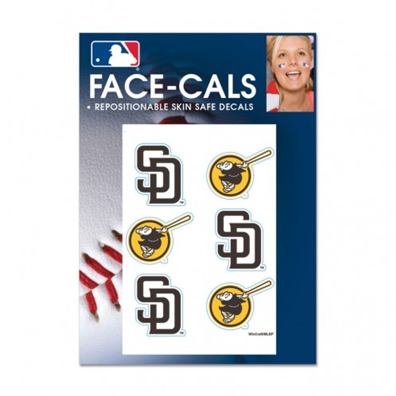 Wincraft San Diego Padres Tattoo Face Cals