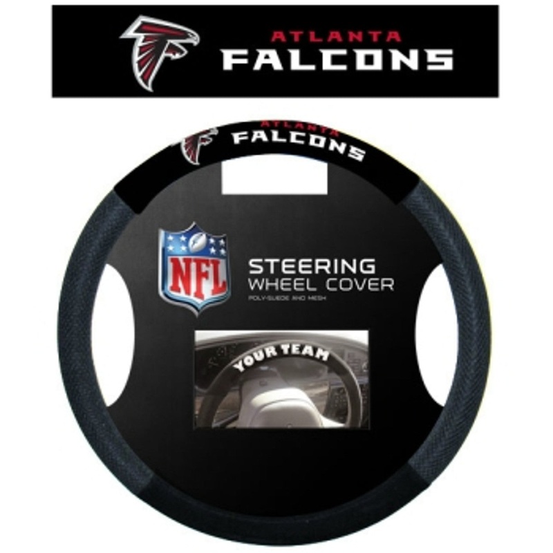 Fremont Die Atlanta Falcons Mesh Steering Wheel Cover