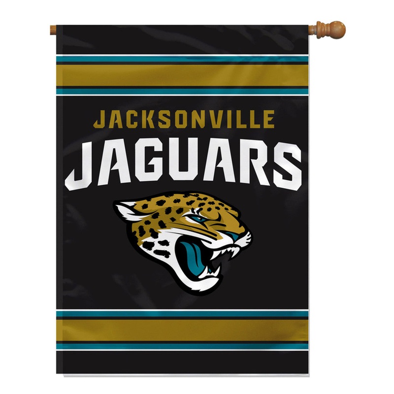 Fremont Die Jacksonville Jaguars 2 Sided Banner Style House Flag 28×40