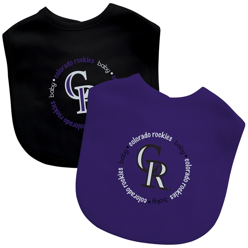 Masterpieces Puzzle Company Colorado Rockies 2 Pack Baby Bib