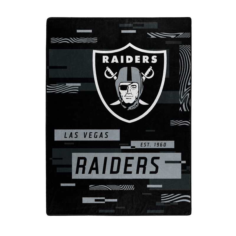 Northwest Company Las Vegas Raiders Raschel Digitize Design Blanket 60×80