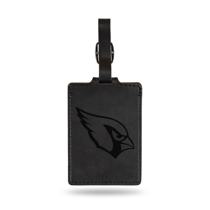 Rico Industries Arizona Cardinals Laser Engraved Luggage Tag