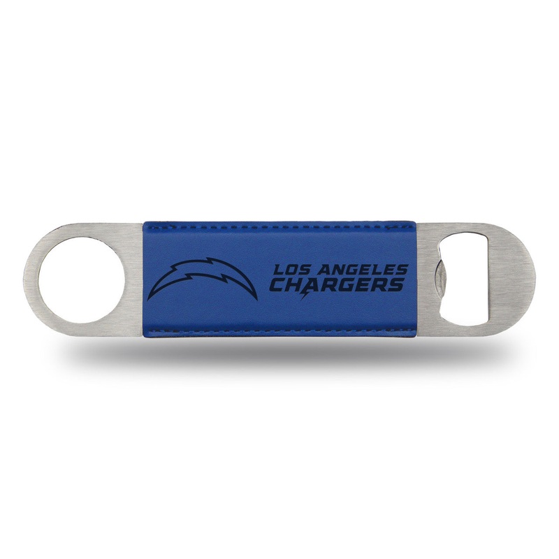 Rico Industries Los Angeles Chargers Laser Engraved Bar Blade Bottle Opener