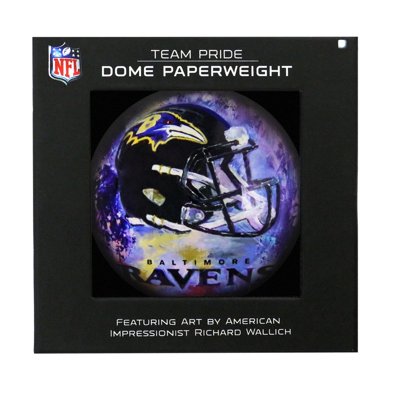Sporticulture Baltimore Ravens Domed Paperweight