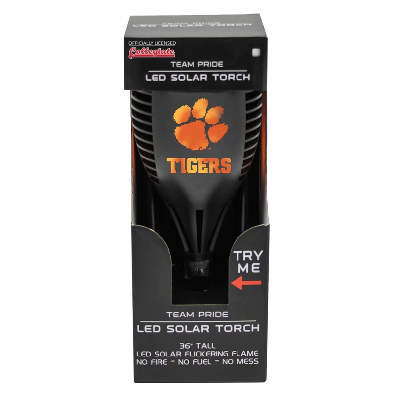 Sporticulture Clemson Tigers LED Solar Torch