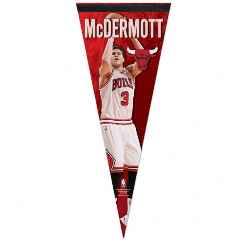 Wincraft Chicago Bulls Premium Style Doug McDermott Design Pennant 12×30