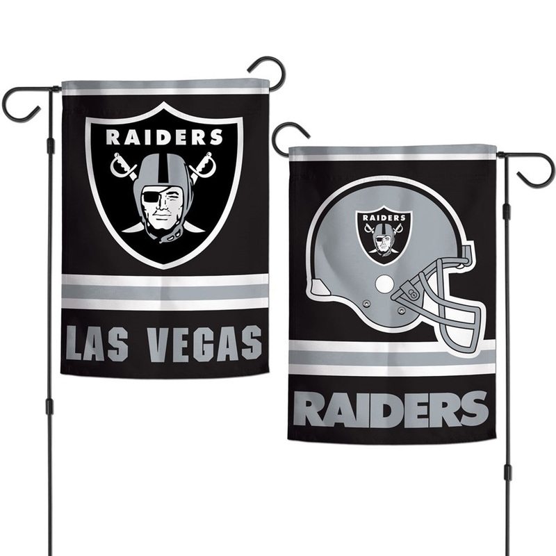 Wincraft Las Vegas Raiders 2 Sided Garden Style Flag 12×18