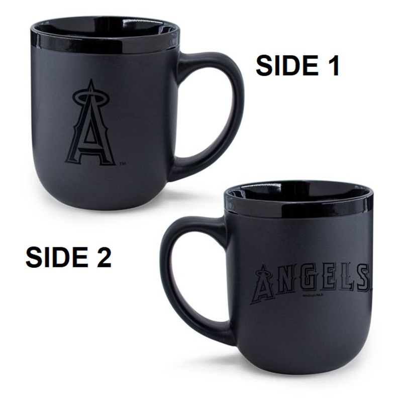 Wincraft Los Angeles Angels Matte Black 17oz Coffee Mug