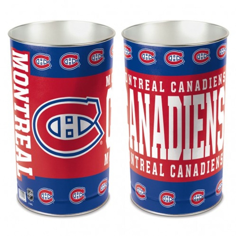 Wincraft Montreal Canadiens 15 Inch Wastebasket