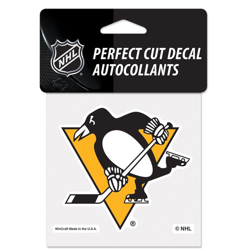 Wincraft Pittsburgh Penguins Color Perfect Cut Decal 4×4