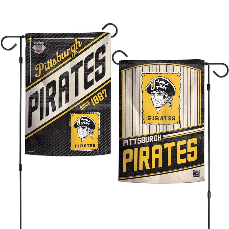 Wincraft Pittsburgh Pirates 2 Sided Garden Style Flag 12×18