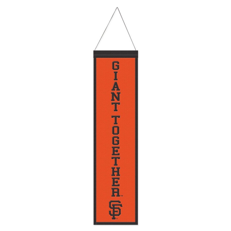 Wincraft San Francisco Giants Heritage Slogan Design Wool Banner 8×32 – Special Order
