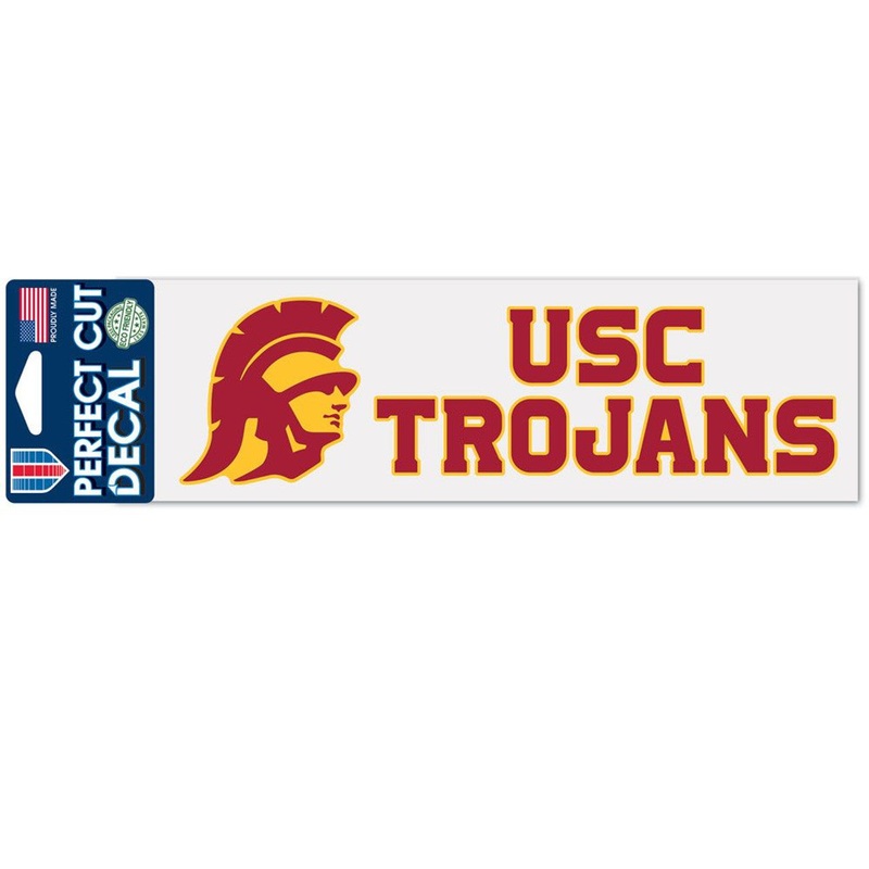 Wincraft USC Trojans Color Perfect Cut Decal 3×10