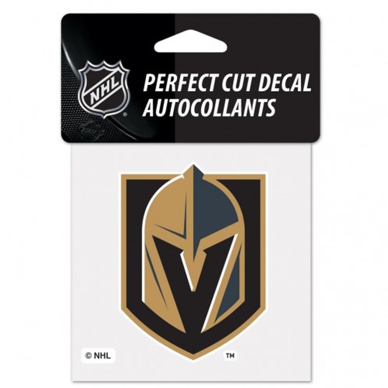 Wincraft Vegas Golden Knights Color Perfect Cut Decal 4×4